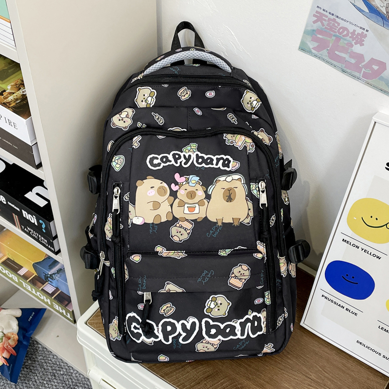 Cartoon Balala dječji ruksak za učenike 3–6. razreda, unisex, najlon, 20–35 L, ultra lagan, odjeljak za 10-inčni laptop, zakrivljene naramenice