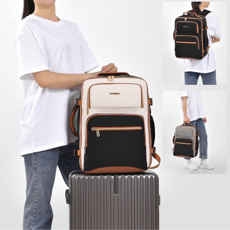 Ruksak za putovanja kapaciteta 20–35 L, Oxford tkanina, vodootporan, kompatibilan s 15-inčnim prijenosnikom, unisex
