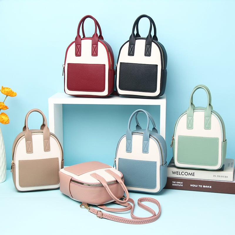 Senlina ženska crossbody torbica – velika kapaciteta, PU koža, zatvaranje na zip, višestruki džepovi, zaštita od krađe