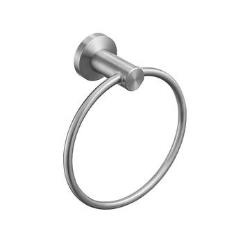 Falihoz rögzíthető törölközőgyűrű, kör alakú, 304 rozsdamentes acélból, teherbírás 20 kg, modern minimalist stílus