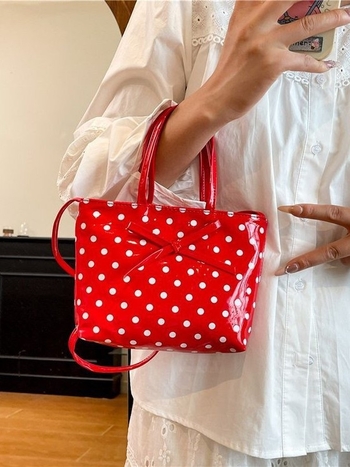 Unisex torba preko ramena s mašnicom, korejskog stila retro, PU materijal; karirani uzorak; zakrivljena naramenica; podstava poliester; stane za 8-inčni uređaj; kapacitet ispod 20L