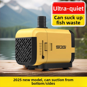 SQG Merülő akváriumpumpa - rendkívül csendes oldalsó szívás, szűrés és cirkuláció, 1 kg