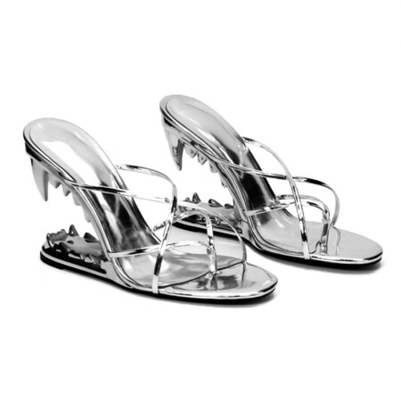 Női satin felső rész, osztott lábujjak, slip-on, gumírozott talp, PU belső