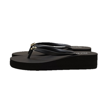 Go far Ženske sandale s dizajnom R‑gumba, anti‑slip debela PVC potplata, PVC gornji dio, visina potpetice 3–5 cm, za svakodnevnu upotrebu