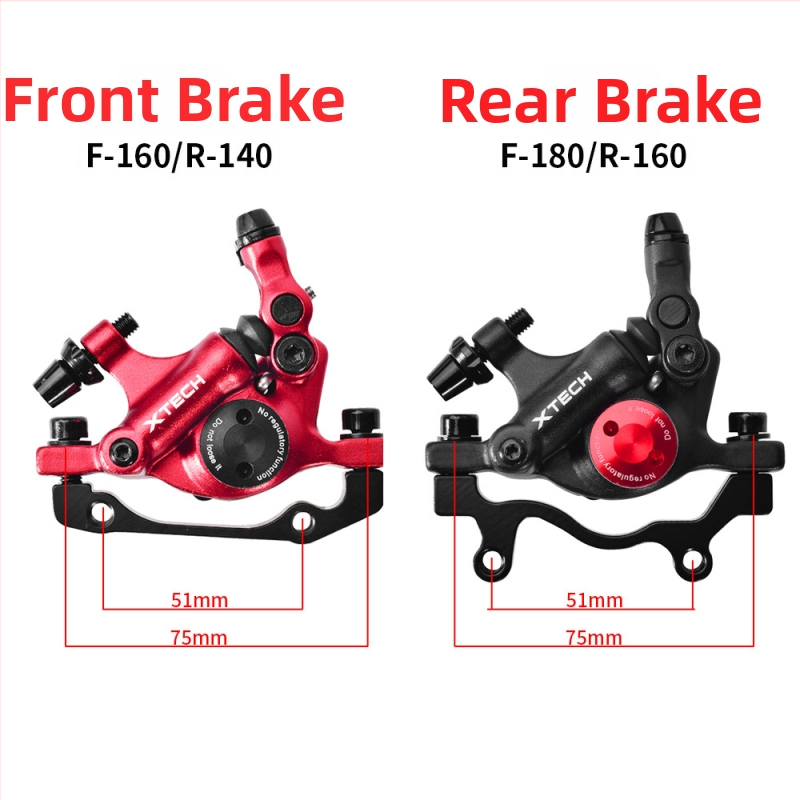 Zoom Xinlong HB100 hydraulický kotúčový brzdový strmeň pre horské bicykle