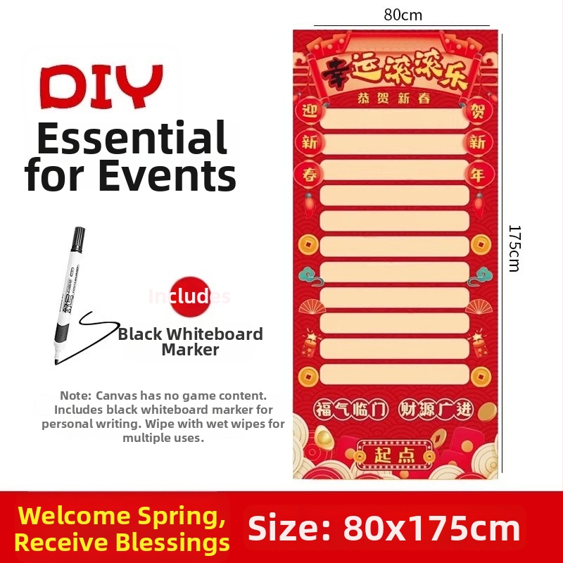 Dekoračné rekvizity na priestor, PP materiál, téma Rok koňa / Nový rok, vhodné pre slávnostné otvorenie, firemné rokovania a lotériové podujatia