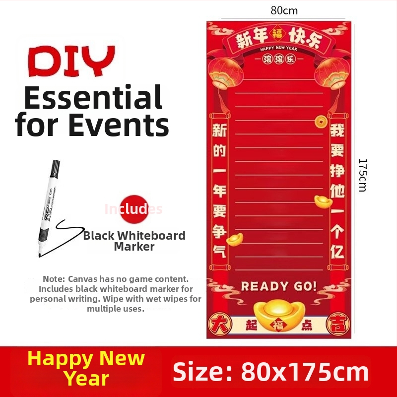 Dekoračné rekvizity na priestor, PP materiál, téma Rok koňa / Nový rok, vhodné pre slávnostné otvorenie, firemné rokovania a lotériové podujatia