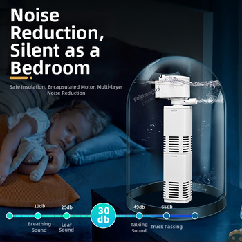 Akvarijná ponorná filtrácia čerpadlo s integrovaným filtrom a okysličovaním, 3-v-1 cirkulačný systém, plast, 200 g, Water Pet Family