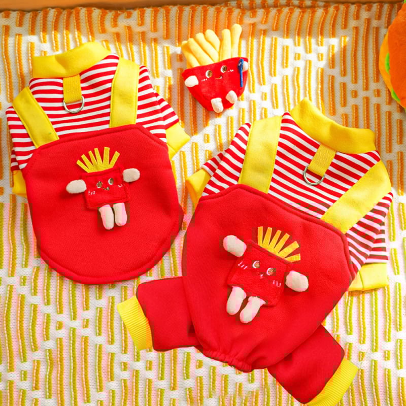 Háziállatok ruházata: kapucnis pulóver kutyáknak és macskáknak, poliészter, uniszex dizájn