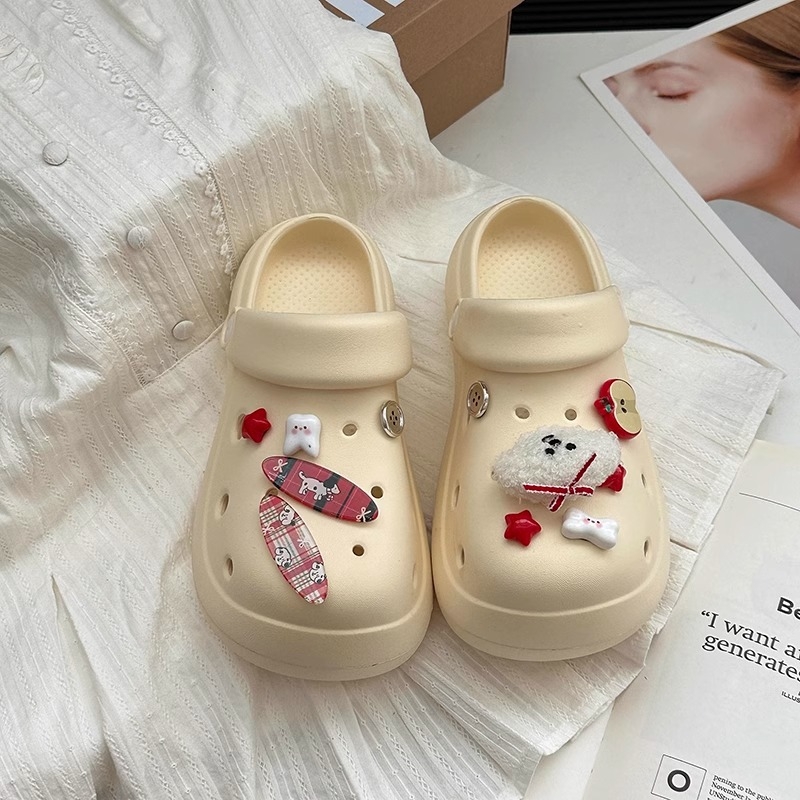 Ženske Crocs od EVA, prozračne, EVA đon 3 cm+