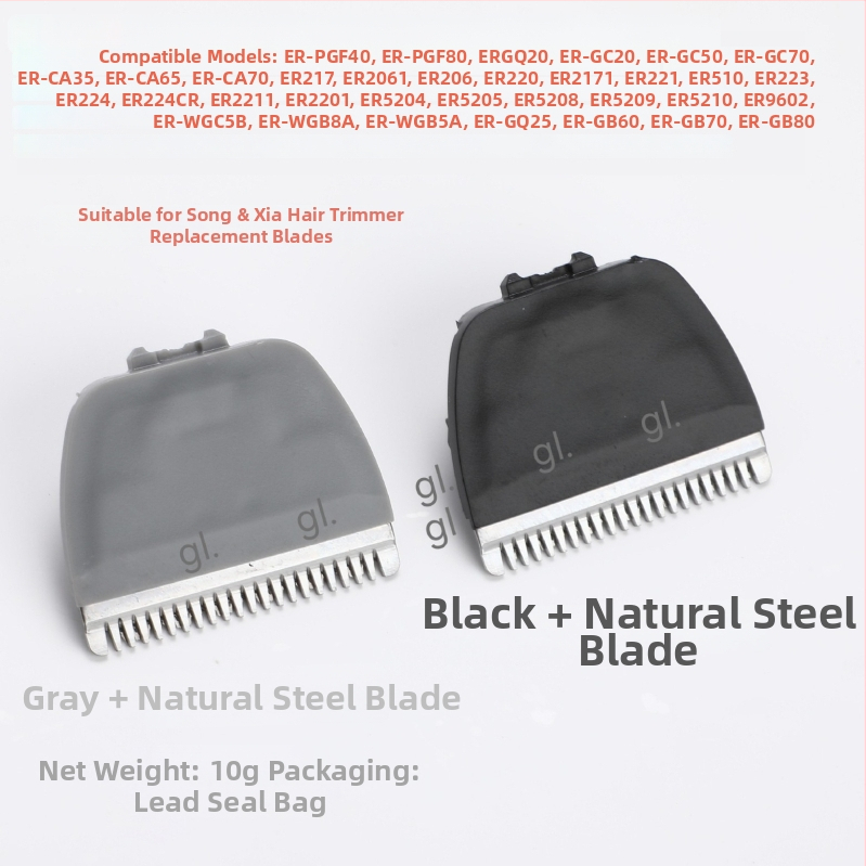 Náhradná hlava čepele pre holiaci stroj Panasonic – čepeľ z titánovej zliatiny, odnímateľná a umývateľná, bezkartáčový motor, dvojité napájanie, kompatibilné ER-PGF40, PGF80, WGB8A CA