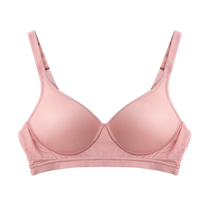 Grudnjak od mulberijske svile, pleteni, košarica 3/4, tanko oblikovan košarica, bez žice, fiksirane dvostruke naramenice