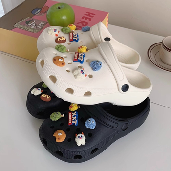 Crocs-stil papuče za odrasle s protukliznim dizajnom za plažu, EVA gornji dio i EVA potplat, debljina potplata 2 cm
