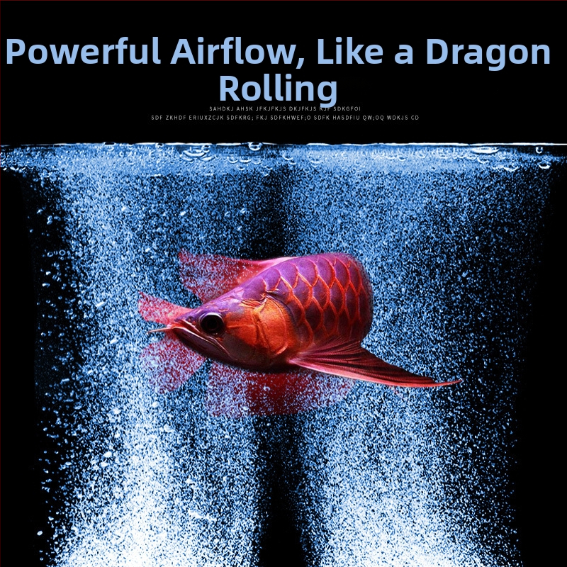 Akvarijná pumpa na okysličovanie, tichá, plastová konštrukcia, značka RESUN, hmotnosť 1 kg