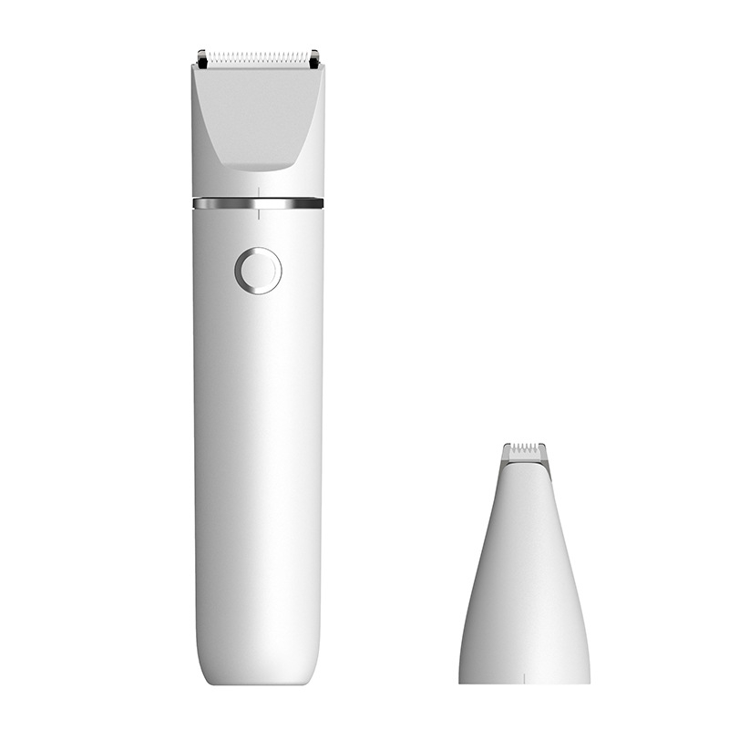 Újratölthető elektromos hajvágó készlet, cserélhető fejekkel, komplett készlet háziállatokhoz, ABS + rozsdamentes acél