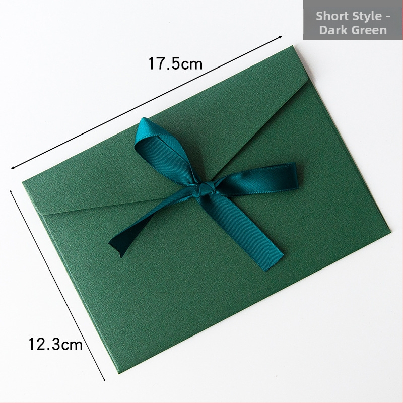 Западно-стилен ретро плик с лента за бизнес покани (Модел: 003, Стил: плик, Материал: Друго, Внос: Не)