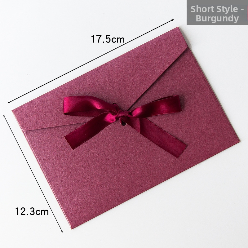 Западно-стилен ретро плик с лента за бизнес покани (Модел: 003, Стил: плик, Материал: Друго, Внос: Не)