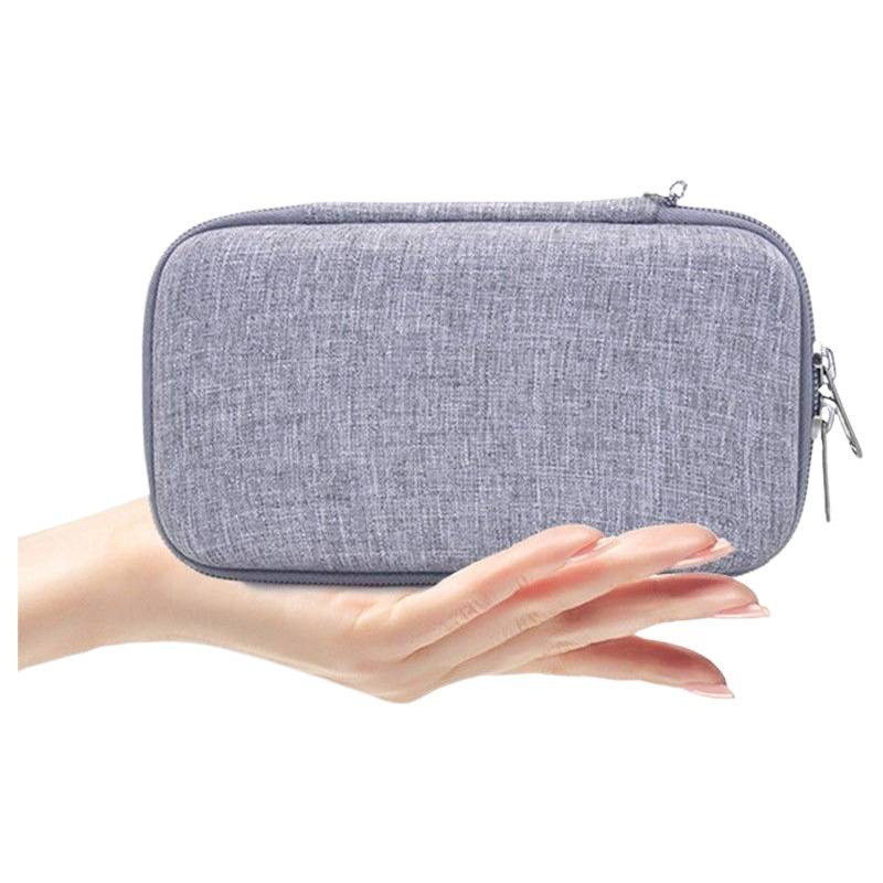 Yuyue vércukormérő — ütésálló kemény tok és hordozható tárolótáska, anyag 600D Oxford