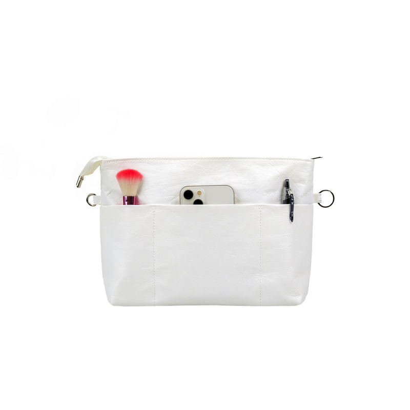 Dupont papírból készült smink táska, kocka alakú, japán stílusú, többfunkciós, utazáshoz