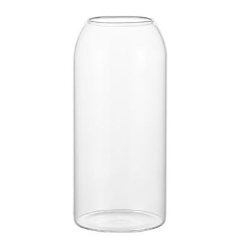 Βάζο με επίπεδο στόμιο από γυαλί υψηλής αντοχής (Μάρκα: Other; Συσκευασία: Χαρτοκιβώτιο)