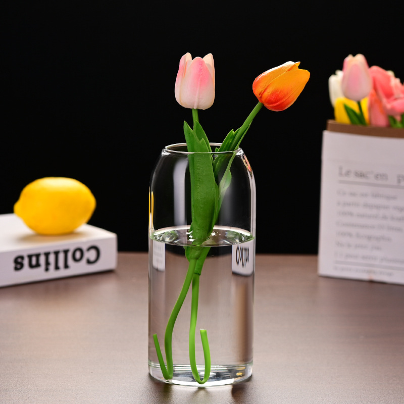 Βάζο με επίπεδο στόμιο από γυαλί υψηλής αντοχής (Μάρκα: Other; Συσκευασία: Χαρτοκιβώτιο)