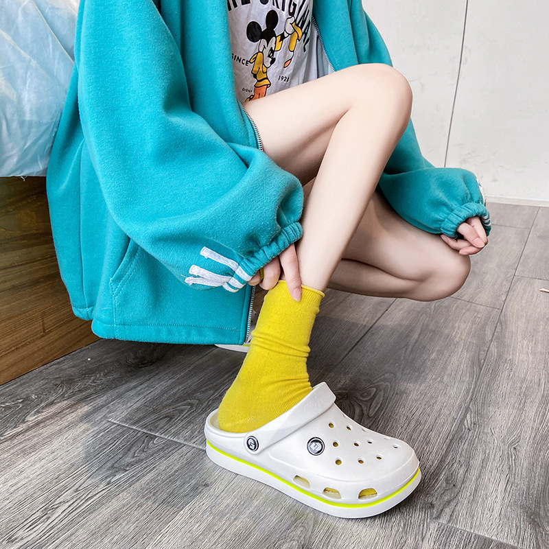 Unisex Crocs stil sandala, EVA gornji dio i đon, debljina đona 3 cm, vulkanizirani đon, protuklizne