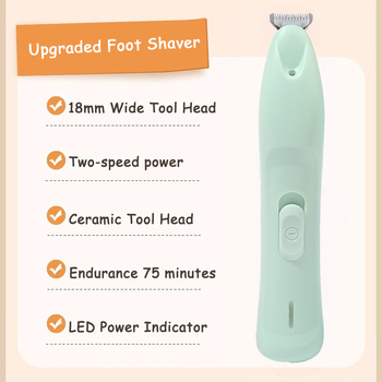 Trimmer electric pentru labe de câini – lamă ceramică + oțel inoxidabil, carcasă ABS, autonomie 60 minute