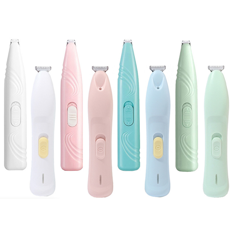 Trimmer electric pentru labe de câini – lamă ceramică + oțel inoxidabil, carcasă ABS, autonomie 60 minute