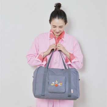 Muumin nyomtatású utazótáska, könnyű, nagy kapacitású, Oxford anyag