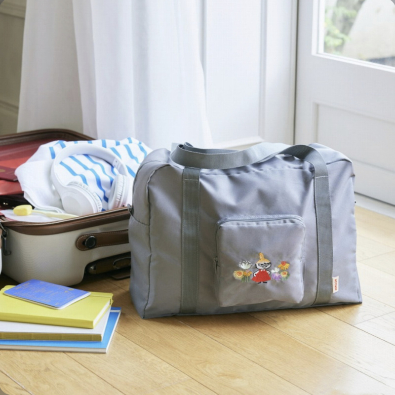 Muumin nyomtatású utazótáska, könnyű, nagy kapacitású, Oxford anyag