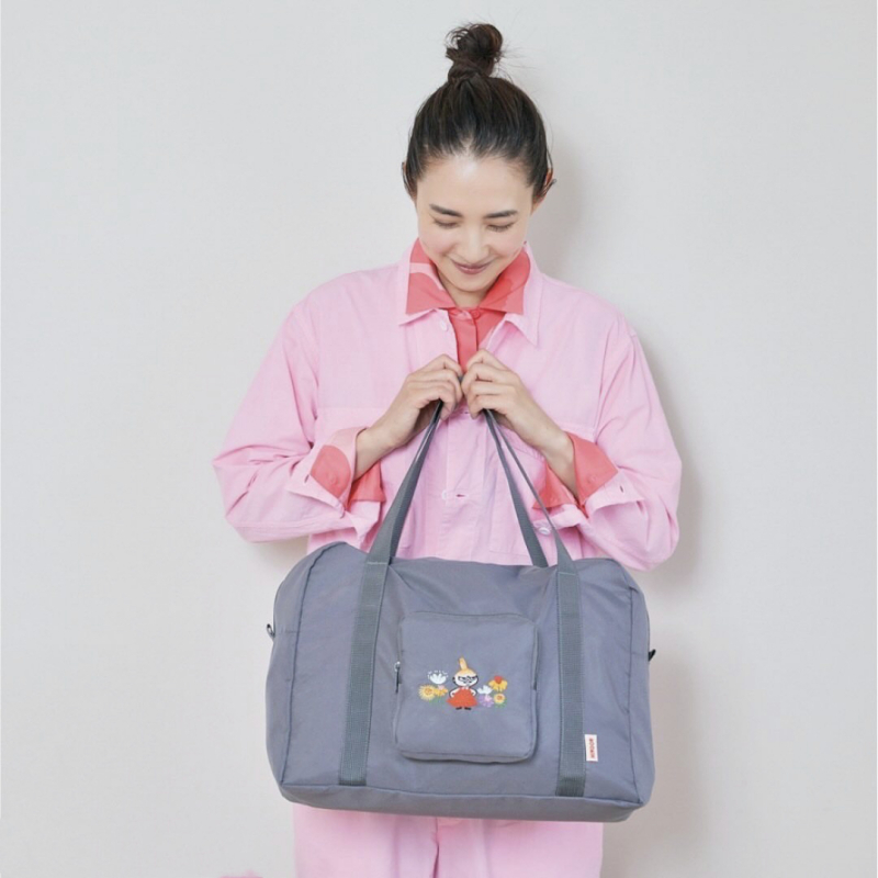 Muumin nyomtatású utazótáska, könnyű, nagy kapacitású, Oxford anyag