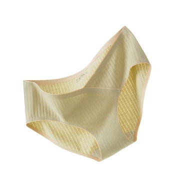 Безшевни бременни дамски долнища със средна талия и опора за корема, дишащ памучен плат