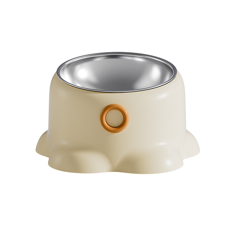 Macska etető tál, csúszásmentes, ferde szájú kialakítás, nyakvédő funkció, PP anyag, Youmi márka