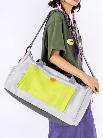 Nylon utazótáska száraz–nedves elválasztással, 20–35L kapacitású, ultrakönnyű, szabadidős utazásokra, kézipoggyász