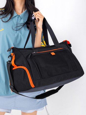 Nylon utazótáska száraz–nedves elválasztással, 20–35L kapacitású, ultrakönnyű, szabadidős utazásokra, kézipoggyász