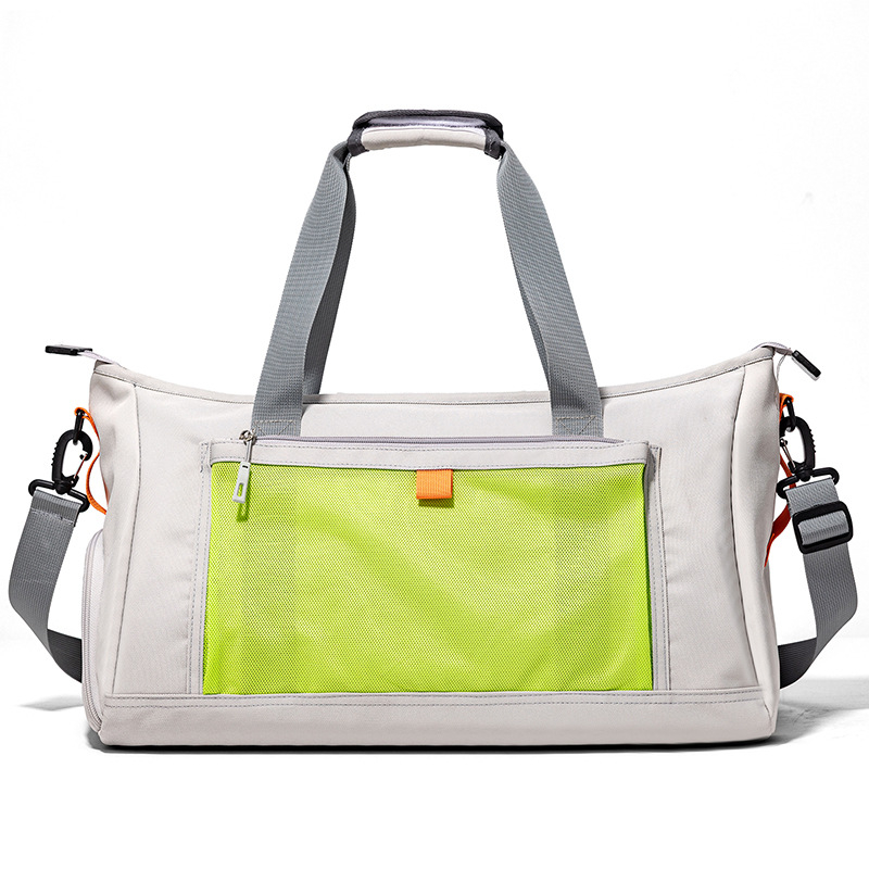 Nylon utazótáska száraz–nedves elválasztással, 20–35L kapacitású, ultrakönnyű, szabadidős utazásokra, kézipoggyász