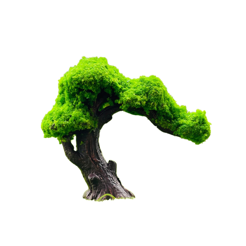 Podocarpus Горска микро-ландшафтна DIY мини къща за бутилка декорация — копринени цветя, универсален стил, подарък за рожден ден на съученик