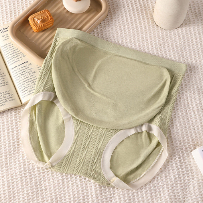 Kismama fehérnemű, varrat nélküli, magas derekú, antibakteriális nylon anyagból, hasi támasz