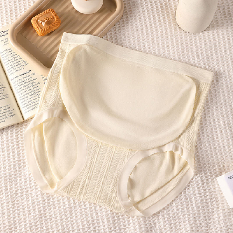 Kismama fehérnemű, varrat nélküli, magas derekú, antibakteriális nylon anyagból, hasi támasz