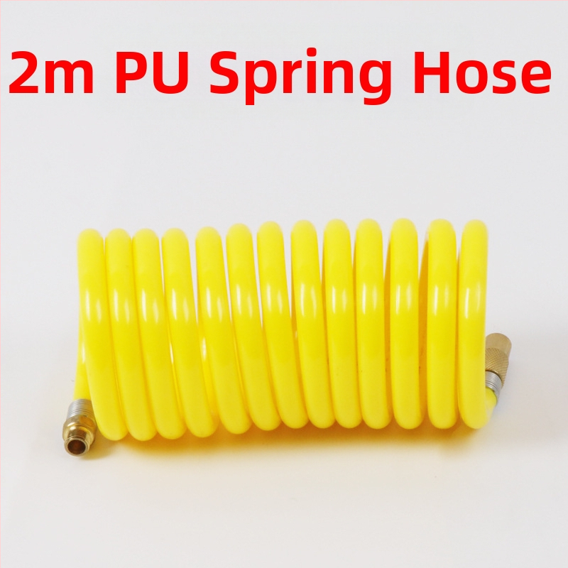 Automobilska pumpa za zrak s produžnim crijevom - jedan cilindar, 120W, 45 L/min, plastika + metal, USB punjenje