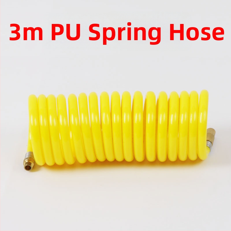 Automobilska pumpa za zrak s produžnim crijevom - jedan cilindar, 120W, 45 L/min, plastika + metal, USB punjenje