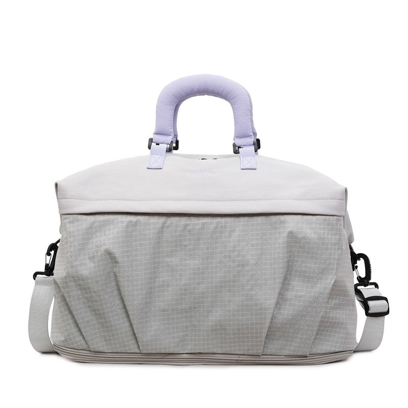 Torba za putovanja velike kapacitete za kratka putovanja, najlon, vodootporna, otporna na habanje, proširiva kapaciteta (36-55L)