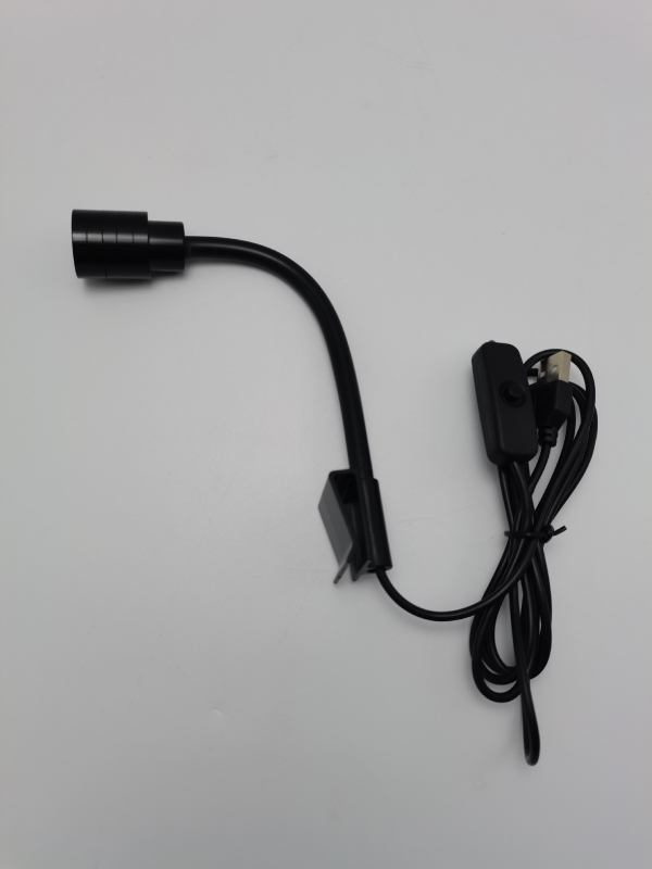 USB mini svjetlo za akvarij s punim spektrom za vodene biljke, 3W, aluminijska legura, tajmer, podesivo osvjetljenje