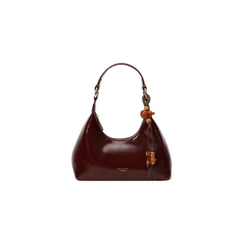 Alkar táska, dumpling alakú, PU bőr, cipzáras záródás, poliészter bélés, belső zsebek