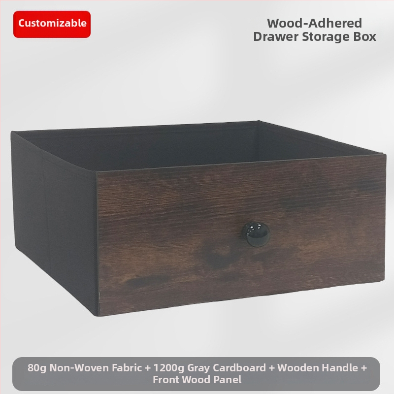 Κουτί αποθήκευσης γραφείου – Συρόμενο από μη υφαντό ύφασμα, οργανωτής με τραβηγόμενο συρτάρι, δυνατότητα εκτύπωσης λογότυπου