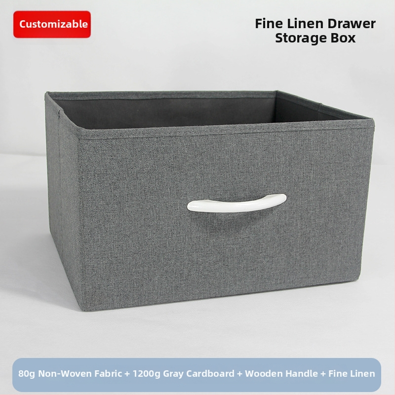 Κουτί αποθήκευσης γραφείου – Συρόμενο από μη υφαντό ύφασμα, οργανωτής με τραβηγόμενο συρτάρι, δυνατότητα εκτύπωσης λογότυπου