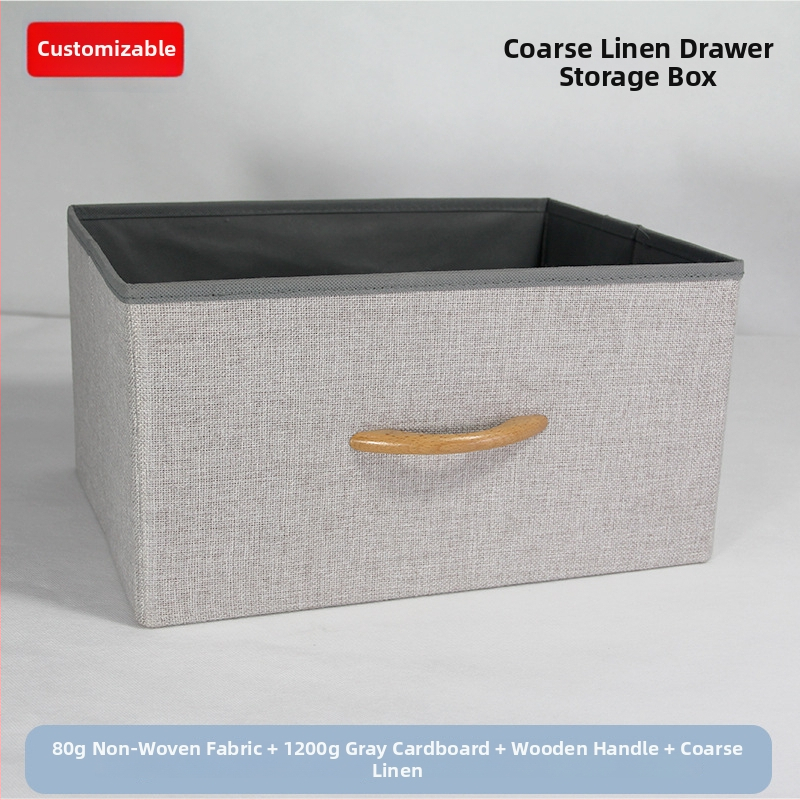 Κουτί αποθήκευσης γραφείου – Συρόμενο από μη υφαντό ύφασμα, οργανωτής με τραβηγόμενο συρτάρι, δυνατότητα εκτύπωσης λογότυπου