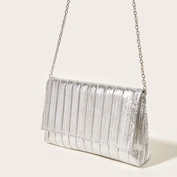Yalin ženska večernja clutch od PU materijala, pamučna podstava, mali kvadratni stil, vodoravni kvadratni oblik, magnetski zatvarač
