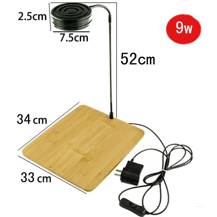 Lampa za akvarij s mikropejzažem - aluminijsko kućište, 3W s bambusom pločom, R7S utičnica, 1,5 kg