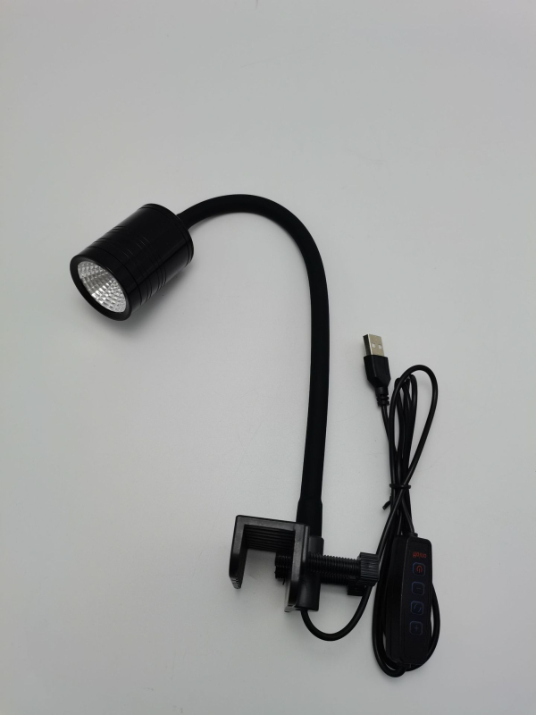 LED lampica za akvarij za pejzažno osvjetljenje — puni spektar, aluminijska legura, 7W, 400 g